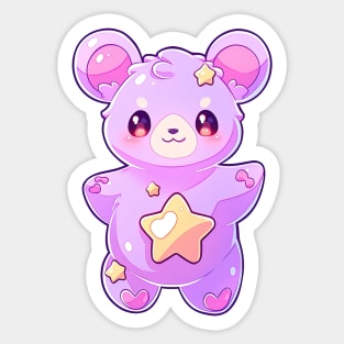 Cosmic Bear Sticker